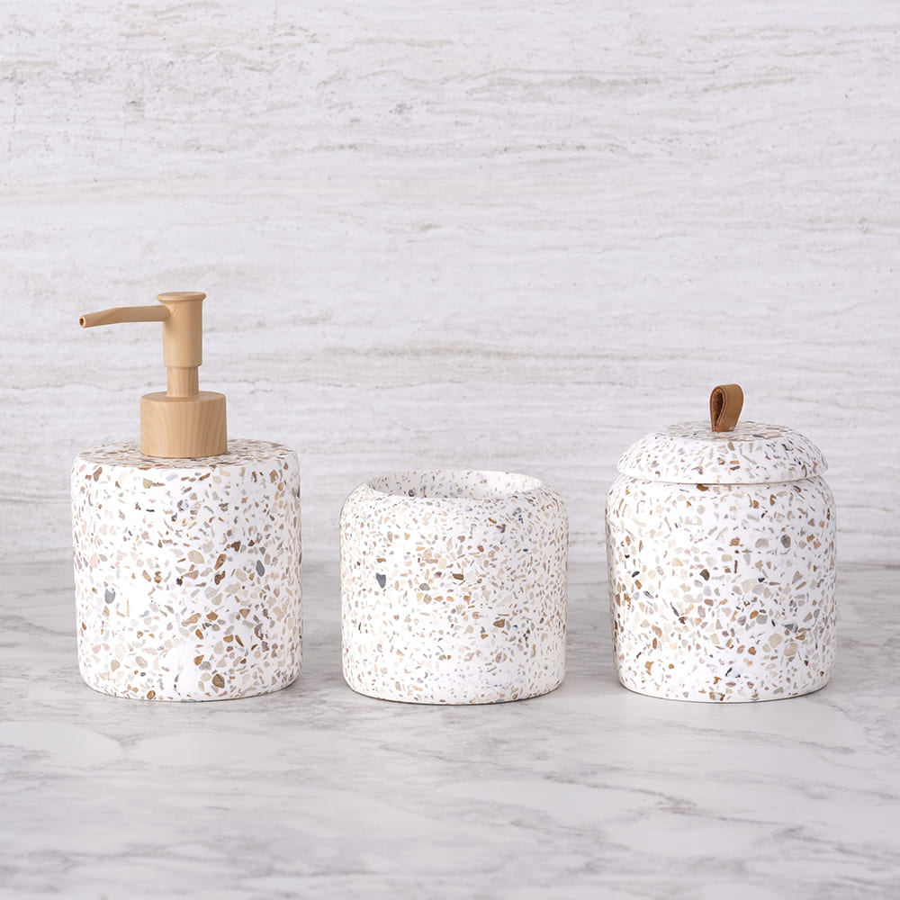 Vaso Terrazo Grano