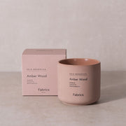 Vela Cerámica S Amber Wood