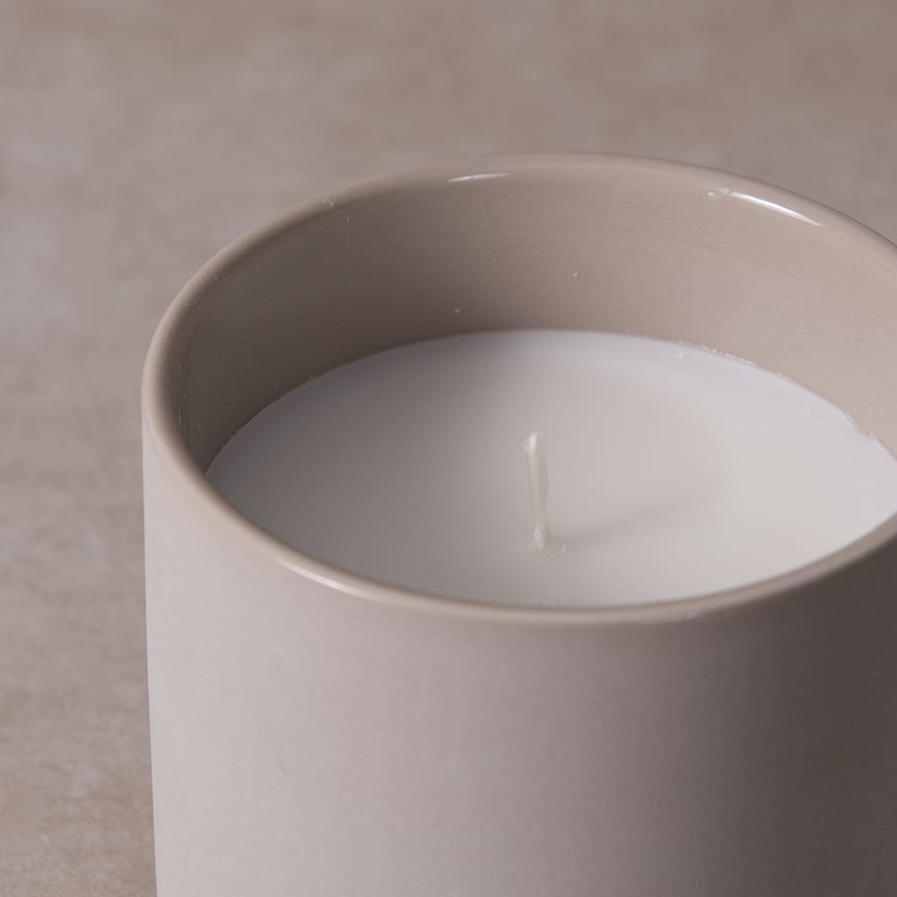 Vela Cerámica S White Jasmine