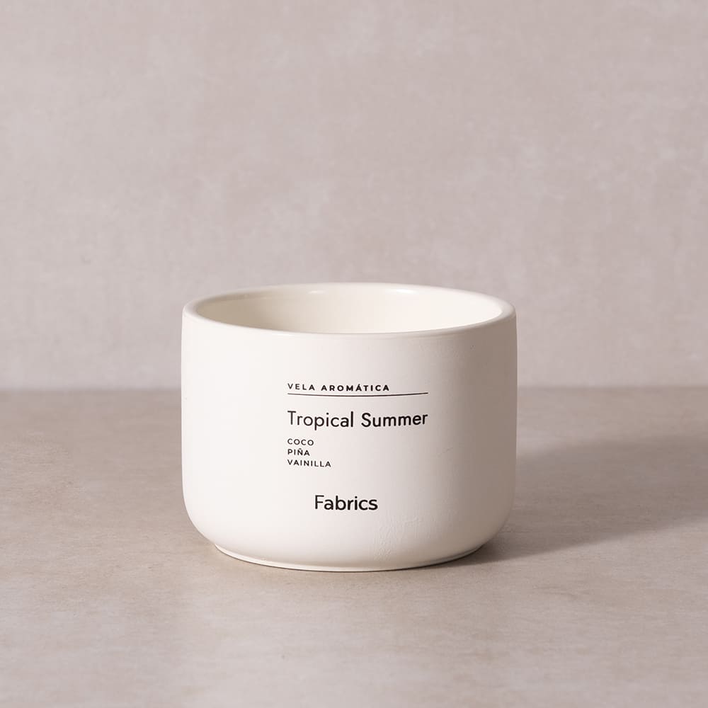 Vela Cerámica M Tropical Summer