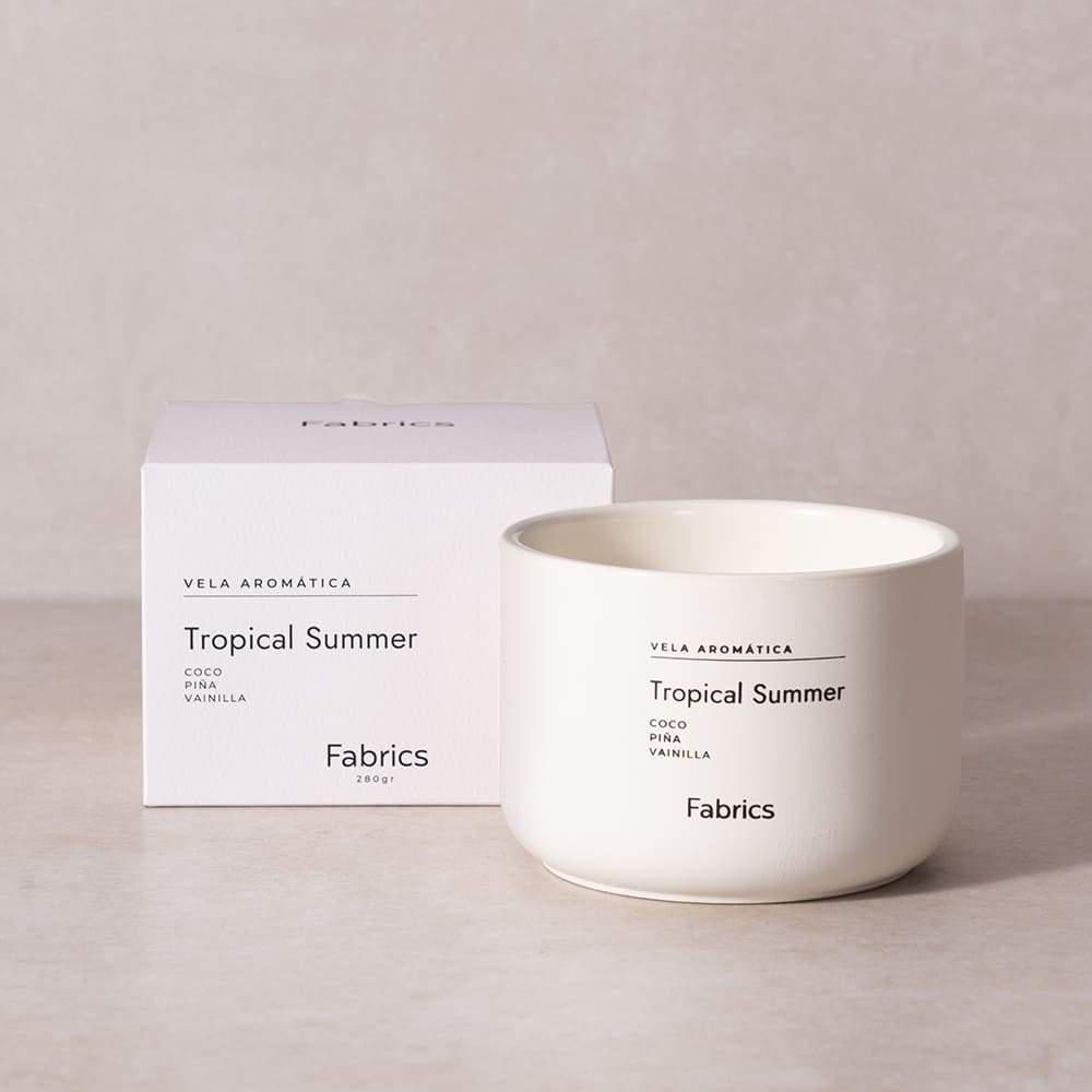Vela Cerámica M Tropical Summer