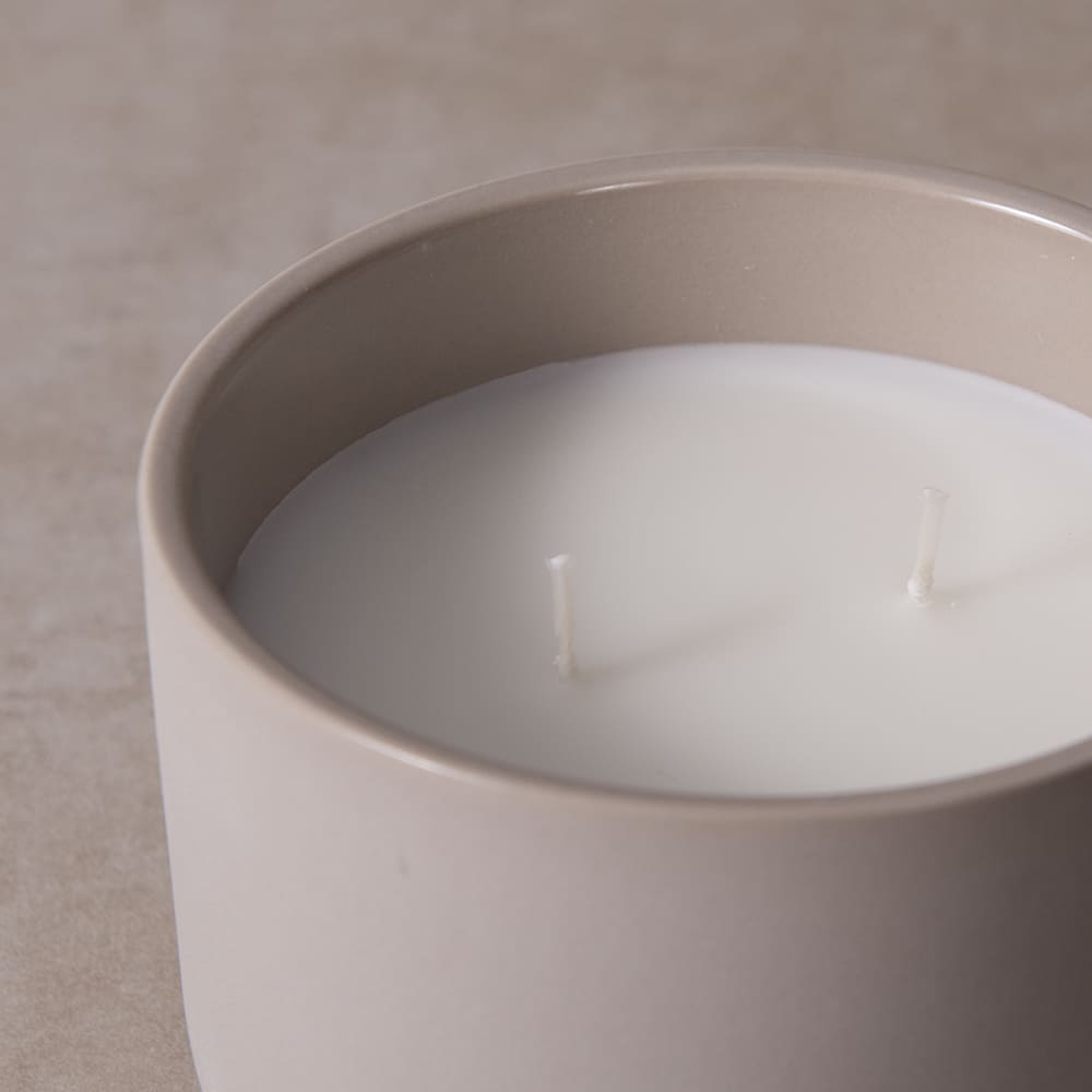 Vela Cerámica M White Jasmine