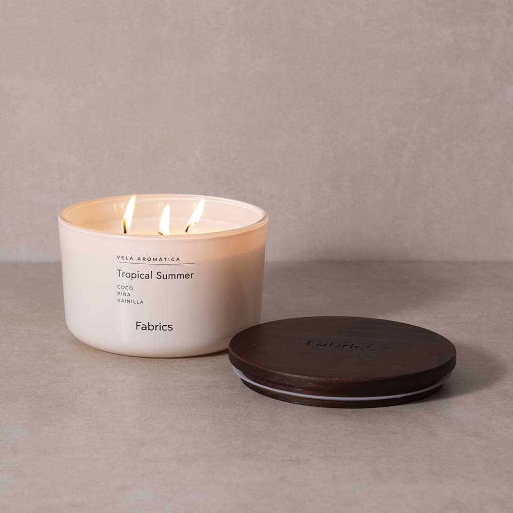 Vela Vidrio Tropical Summer