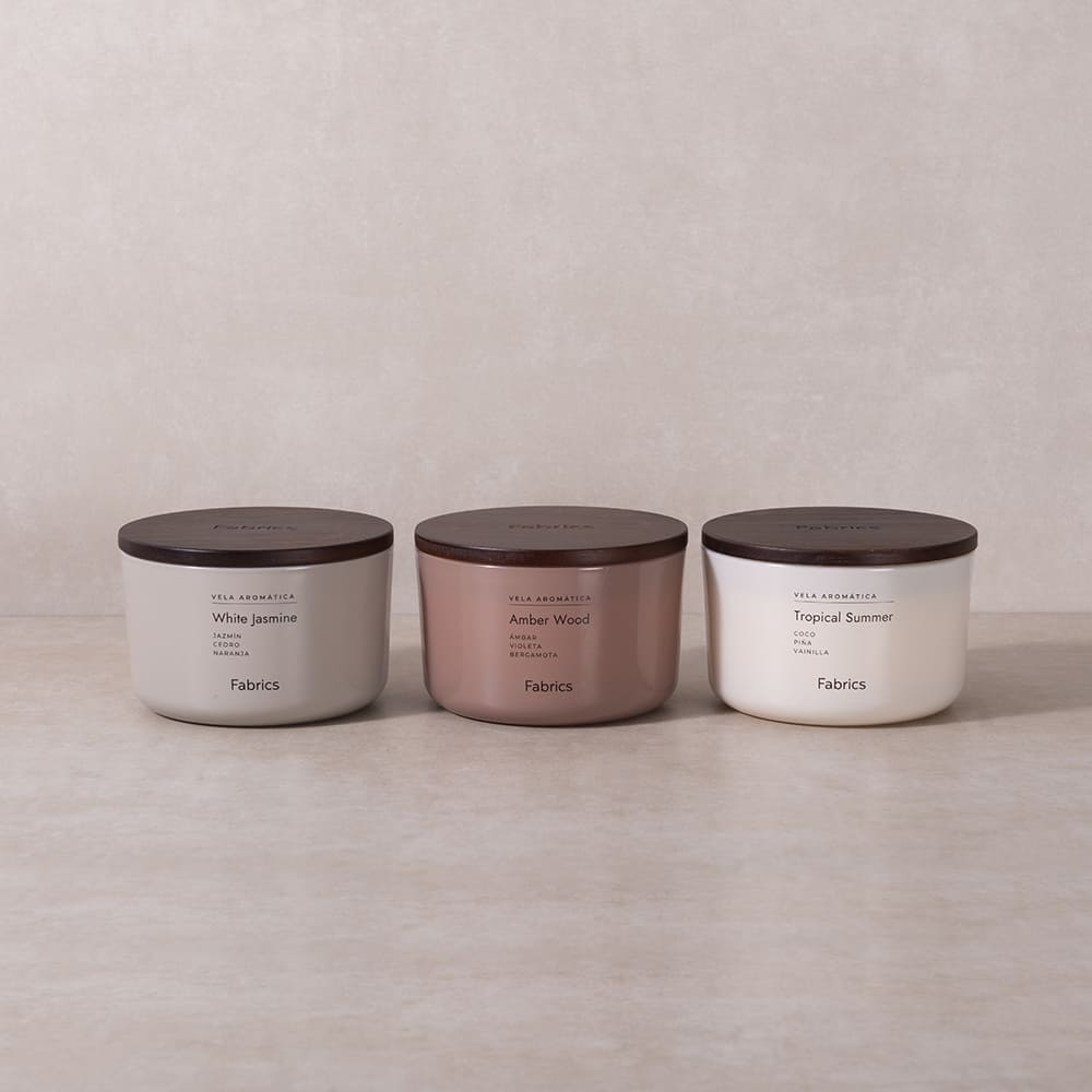 Vela Vidrio Tropical Summer