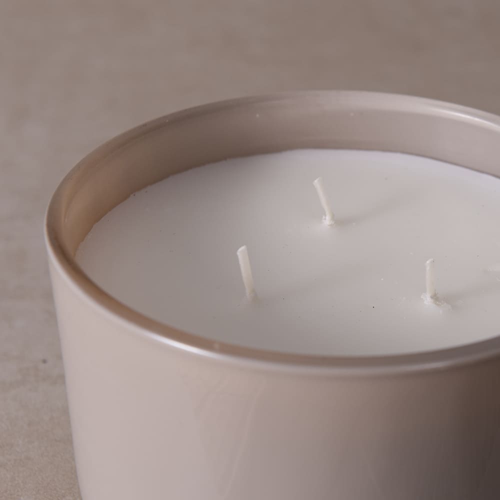 Vela Vidrio White Jasmine