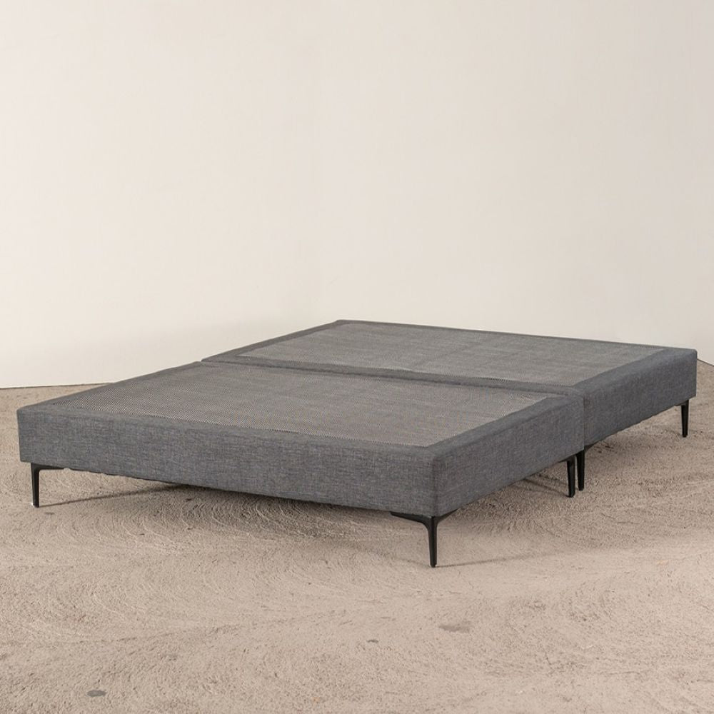 Base Europea 2 Plazas 150x200cm Gris