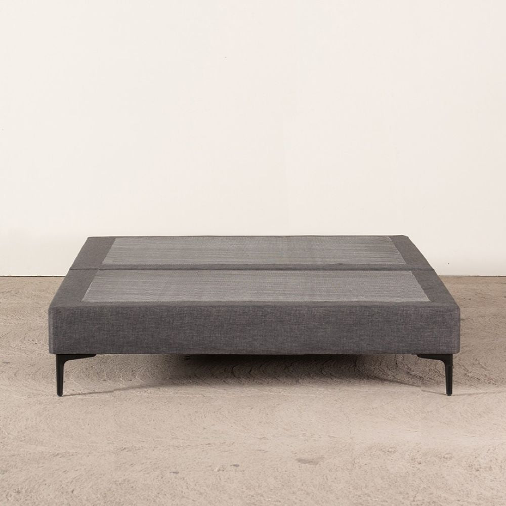 Base Europea 2 Plazas 150x200cm Gris