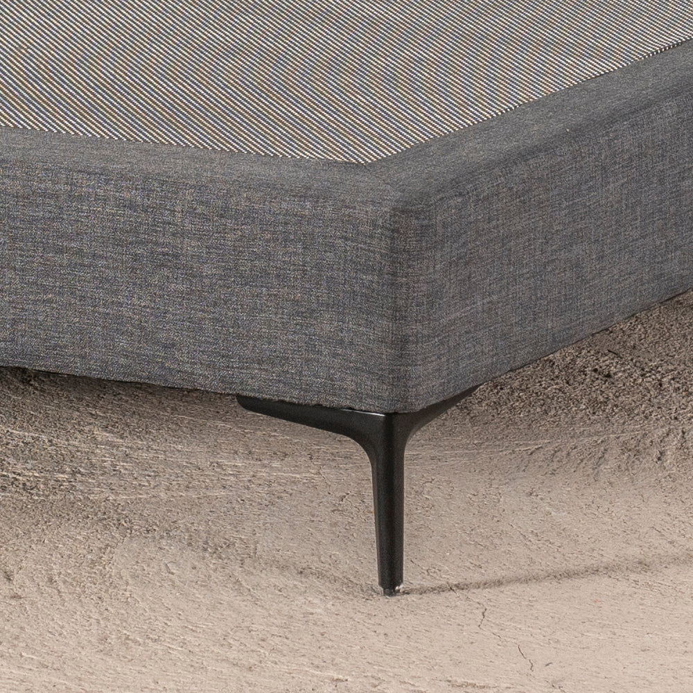 Base Europea 2 Plazas 150x200cm Gris