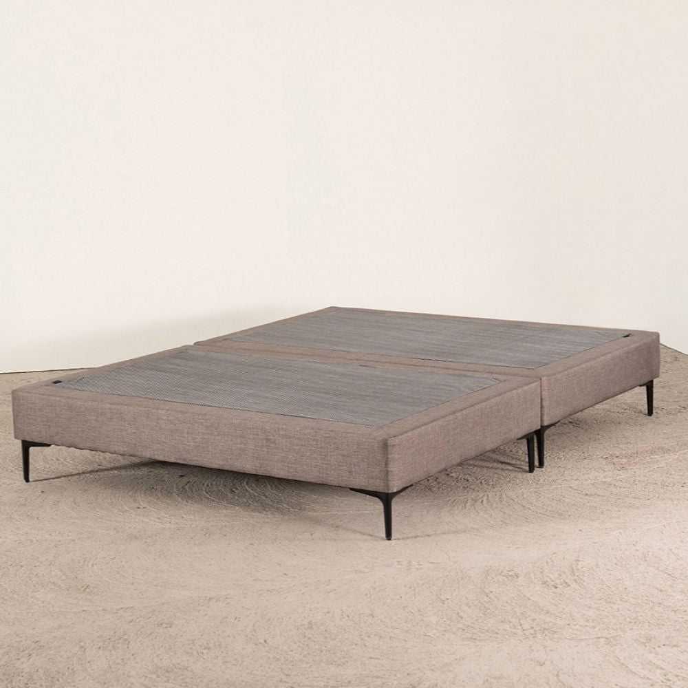 Base Europea 2 Plazas 150x200cm Taupe