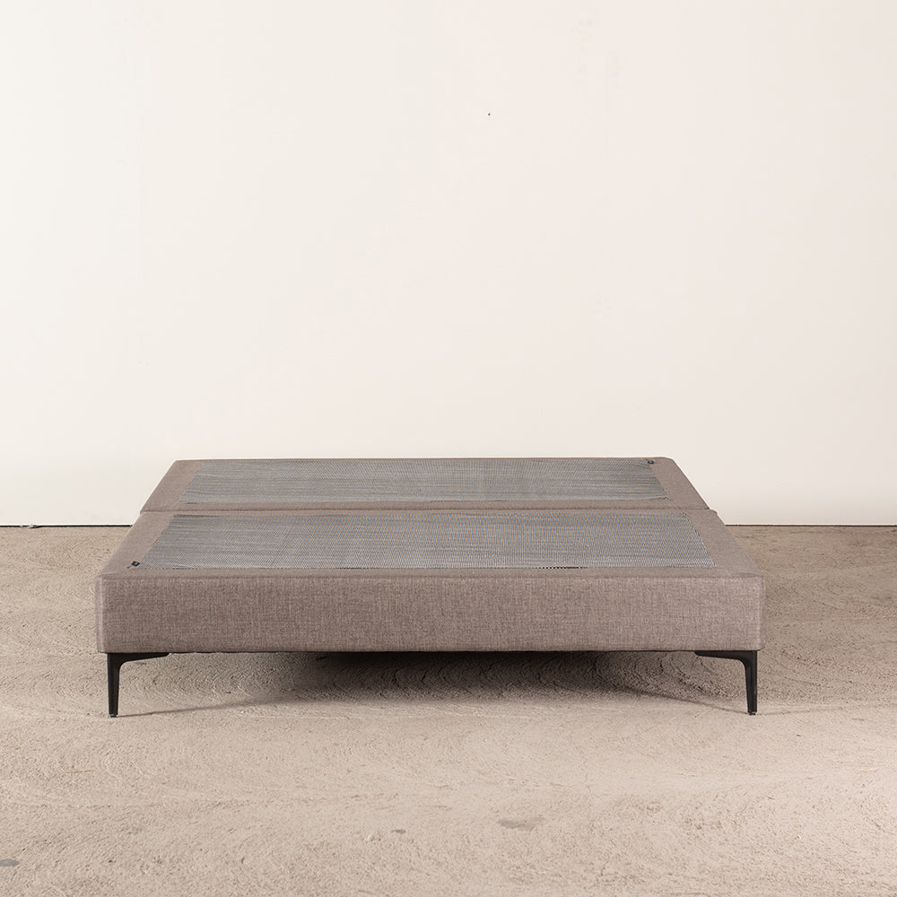 Base Europea 2 Plazas 150x200cm Taupe