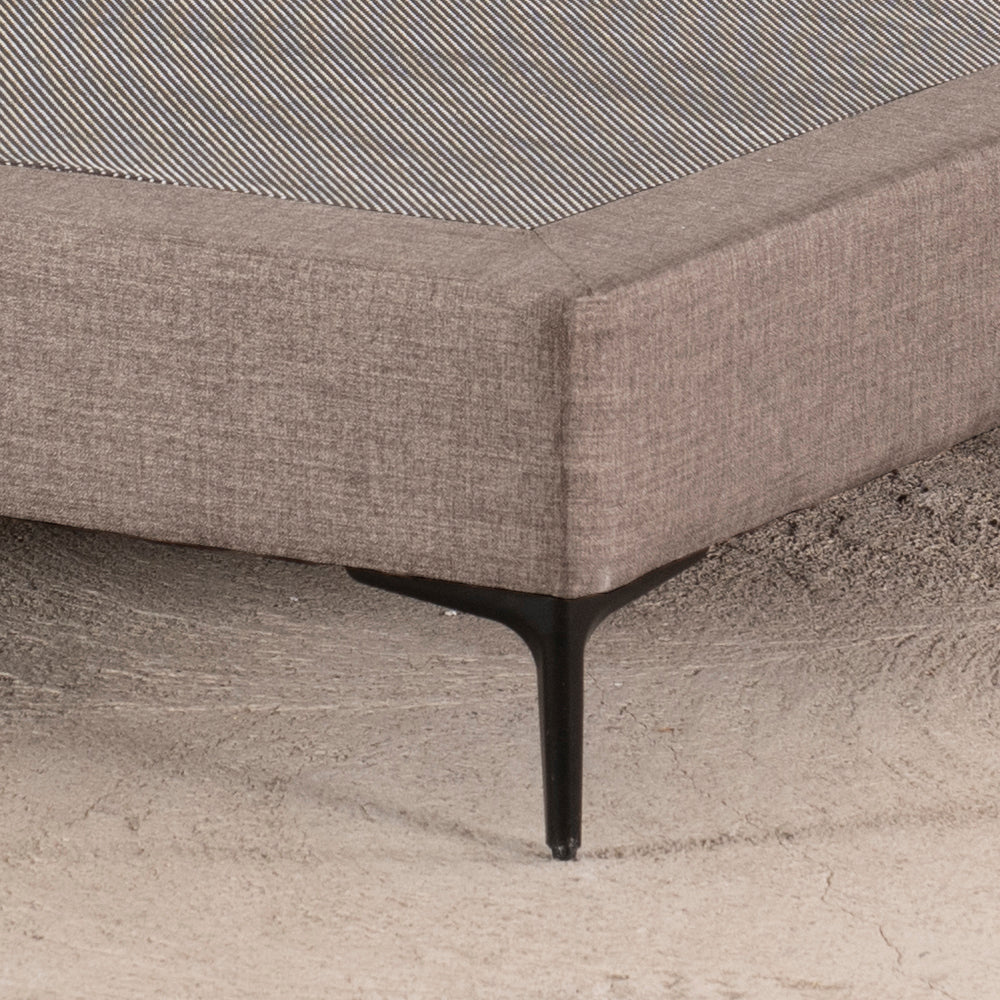 Base Europea 2 Plazas 150x200cm Taupe