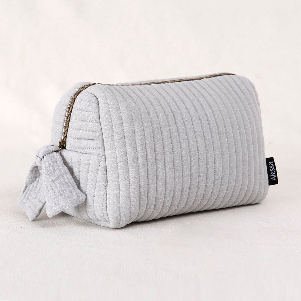 Estuche Muslin Gris