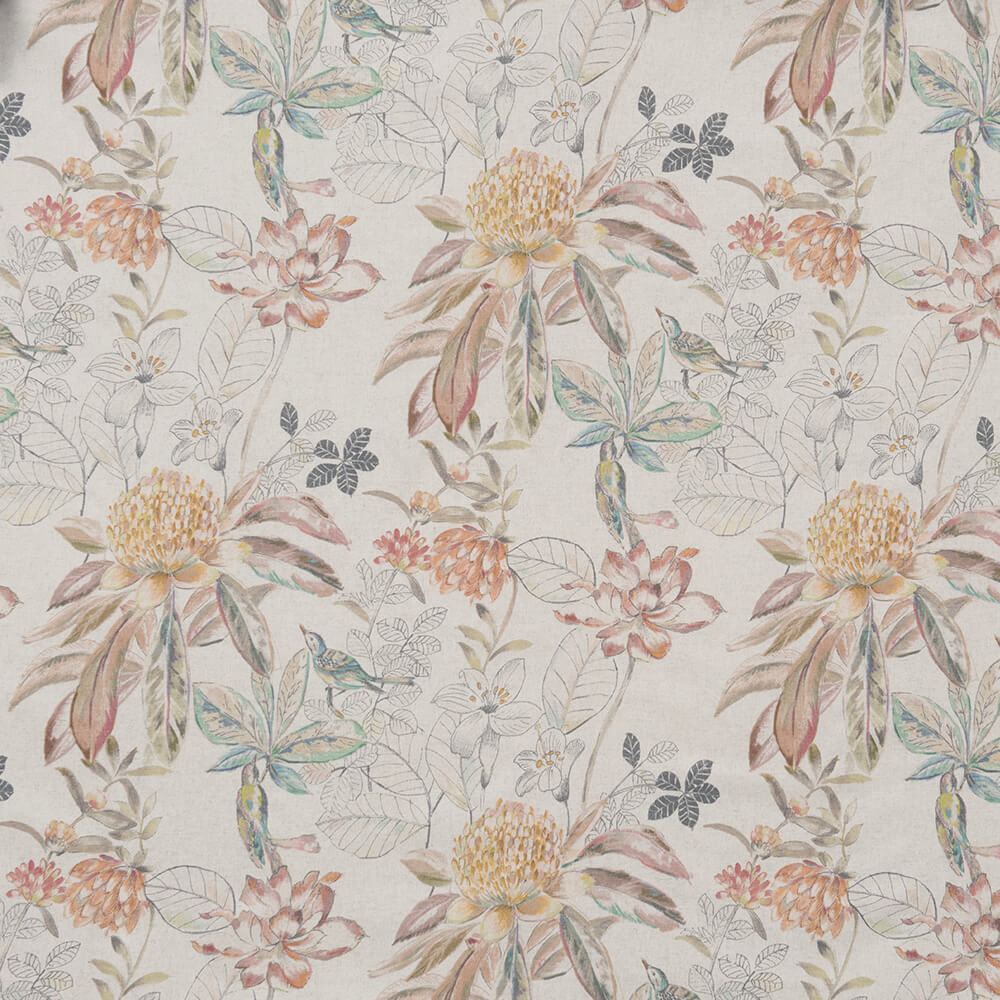 Algodón Simple Estampado Penelope Amarillo