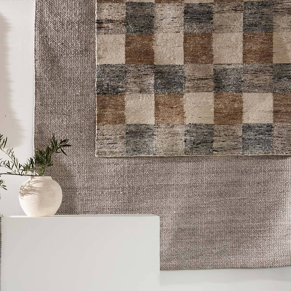 Alfombra Patch Beige