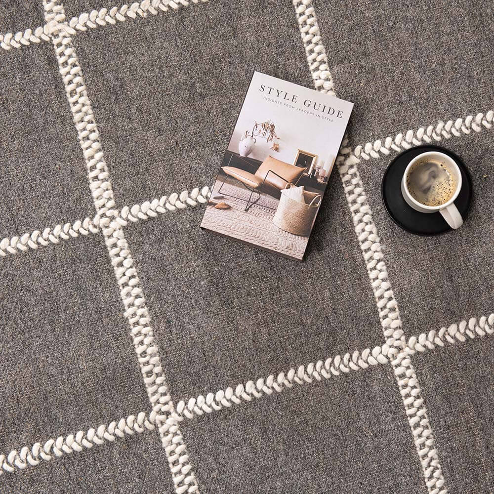 Alfombra Posh Gris Oscuro