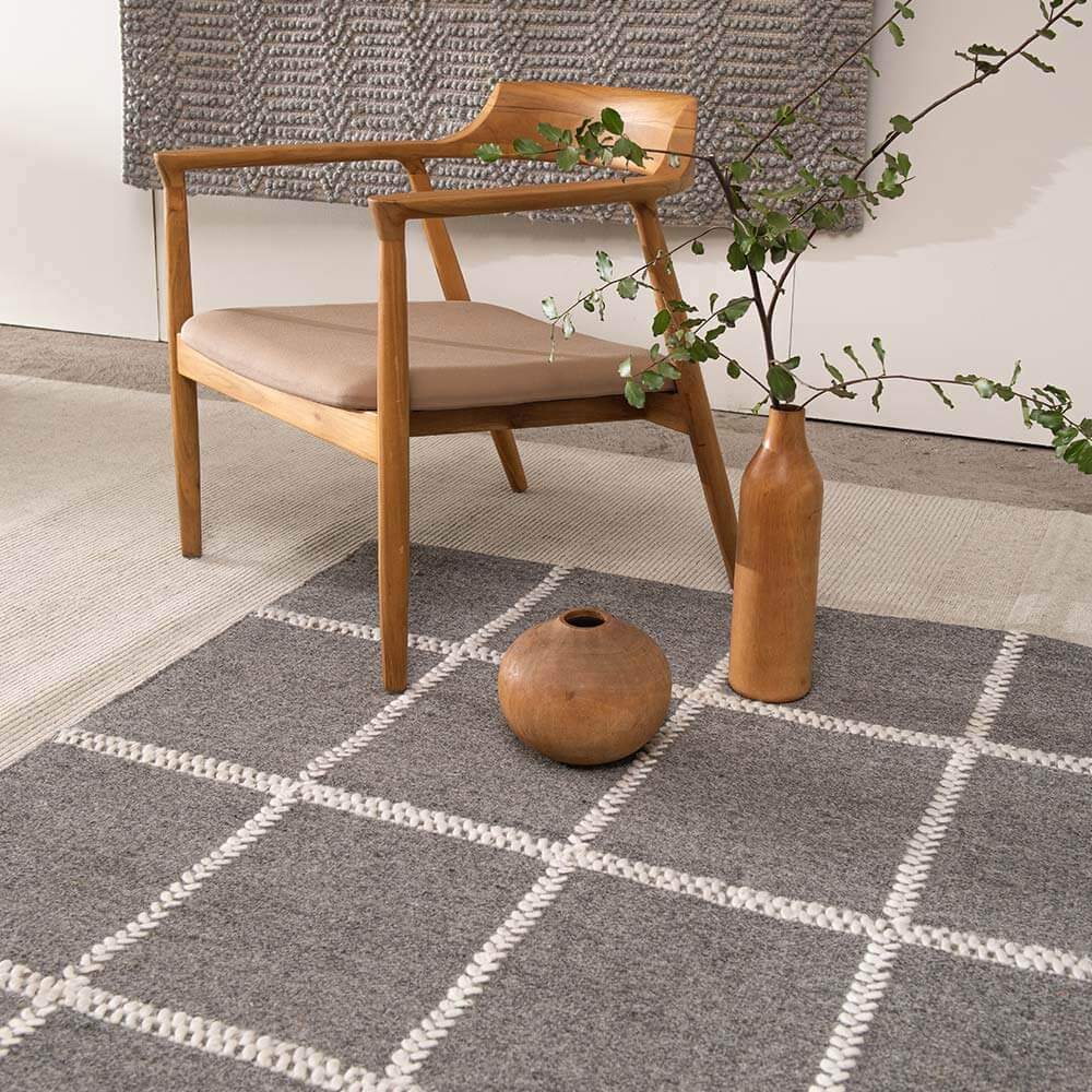 Alfombra Posh Gris Oscuro