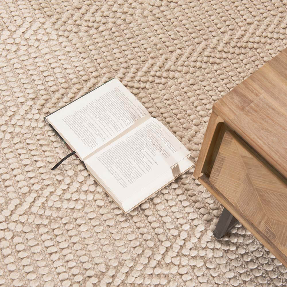 Alfombra Pompo Crudo