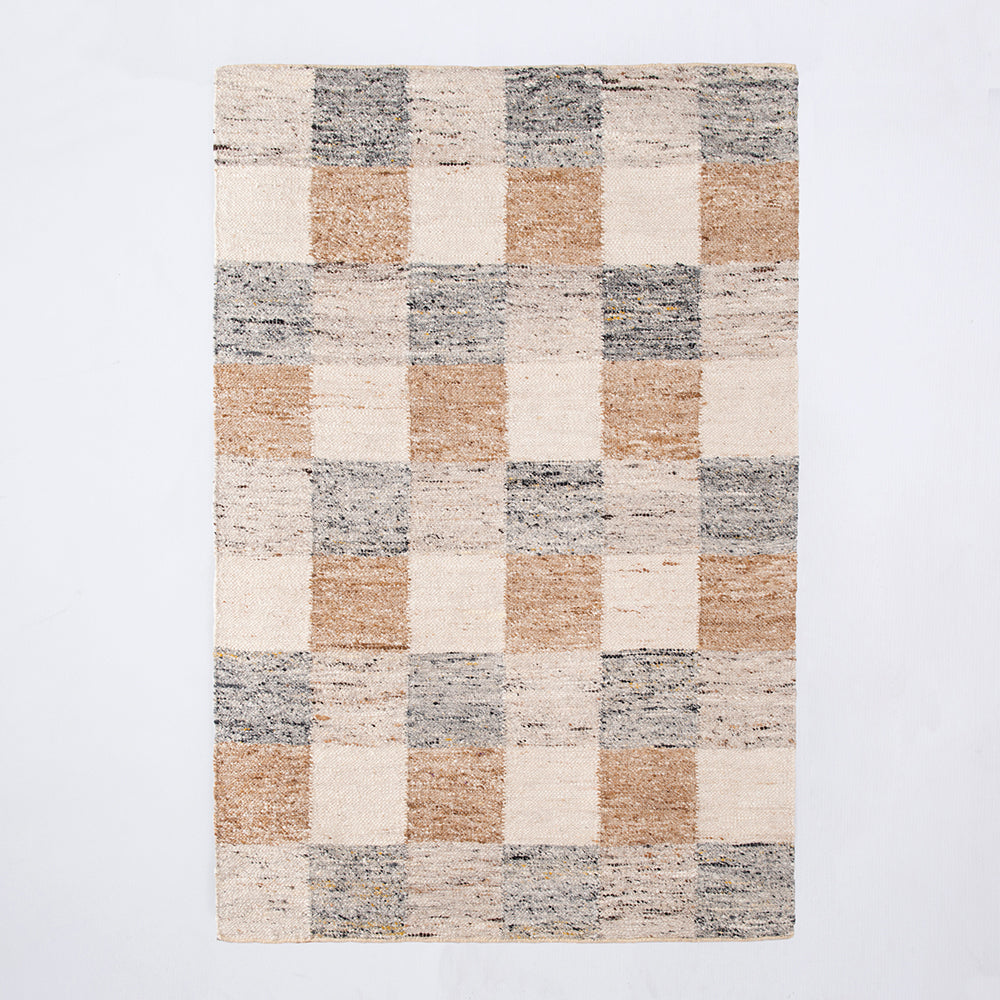Alfombra Patch Beige