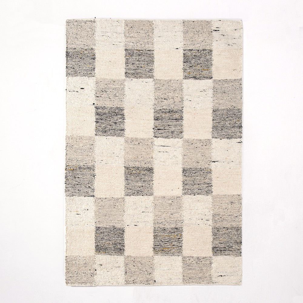 Alfombra Patch Gris
