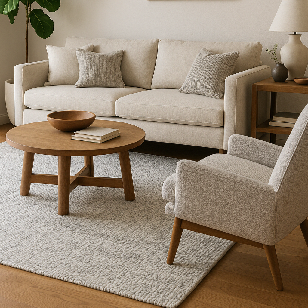 Alfombra Luxx Natural Gris