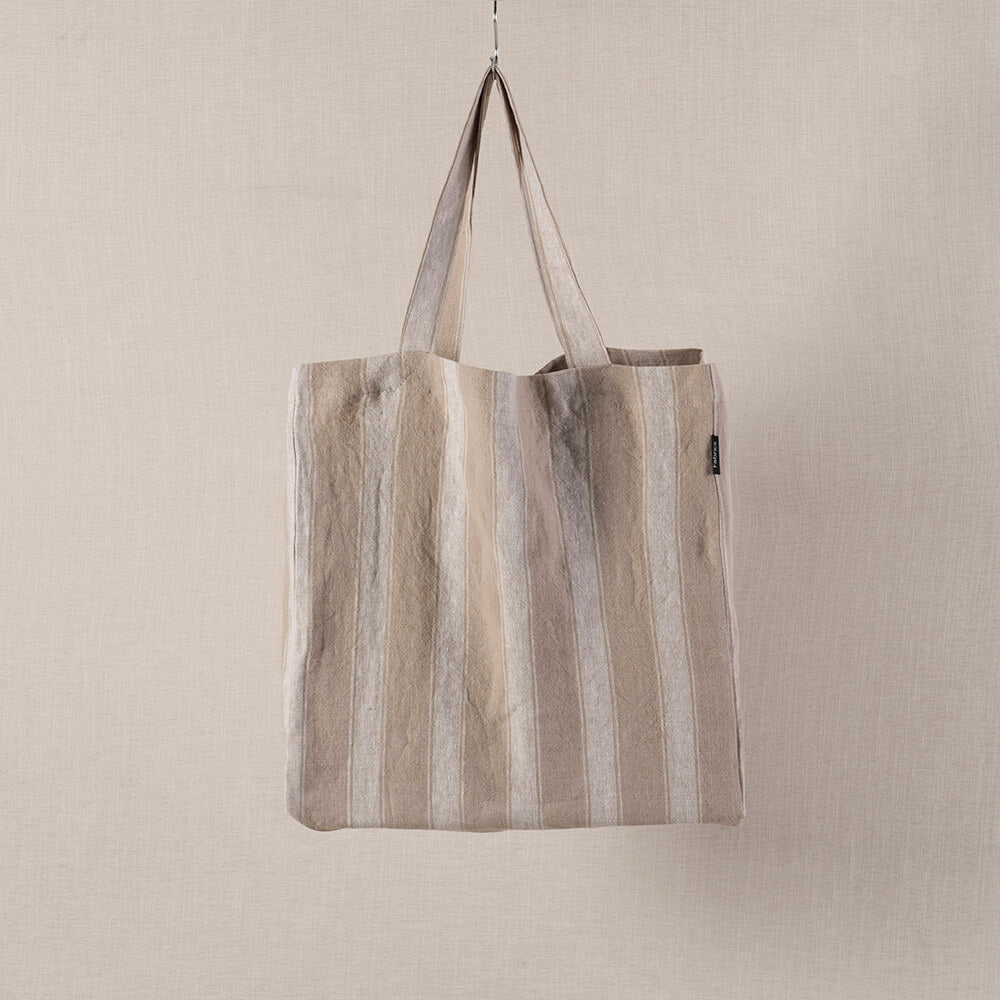 Bolso Lino Platon 40x40cm Blanco