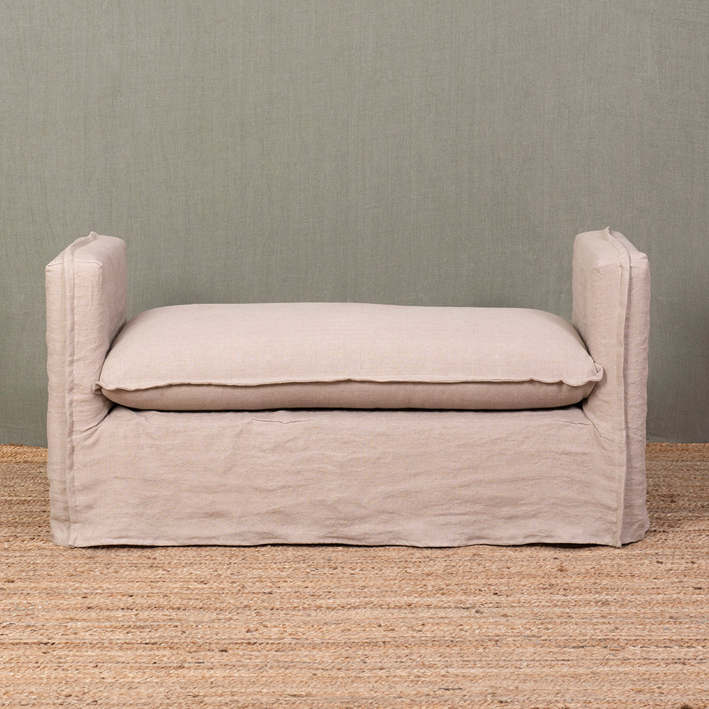 Banqueta Dominga Lino Natural