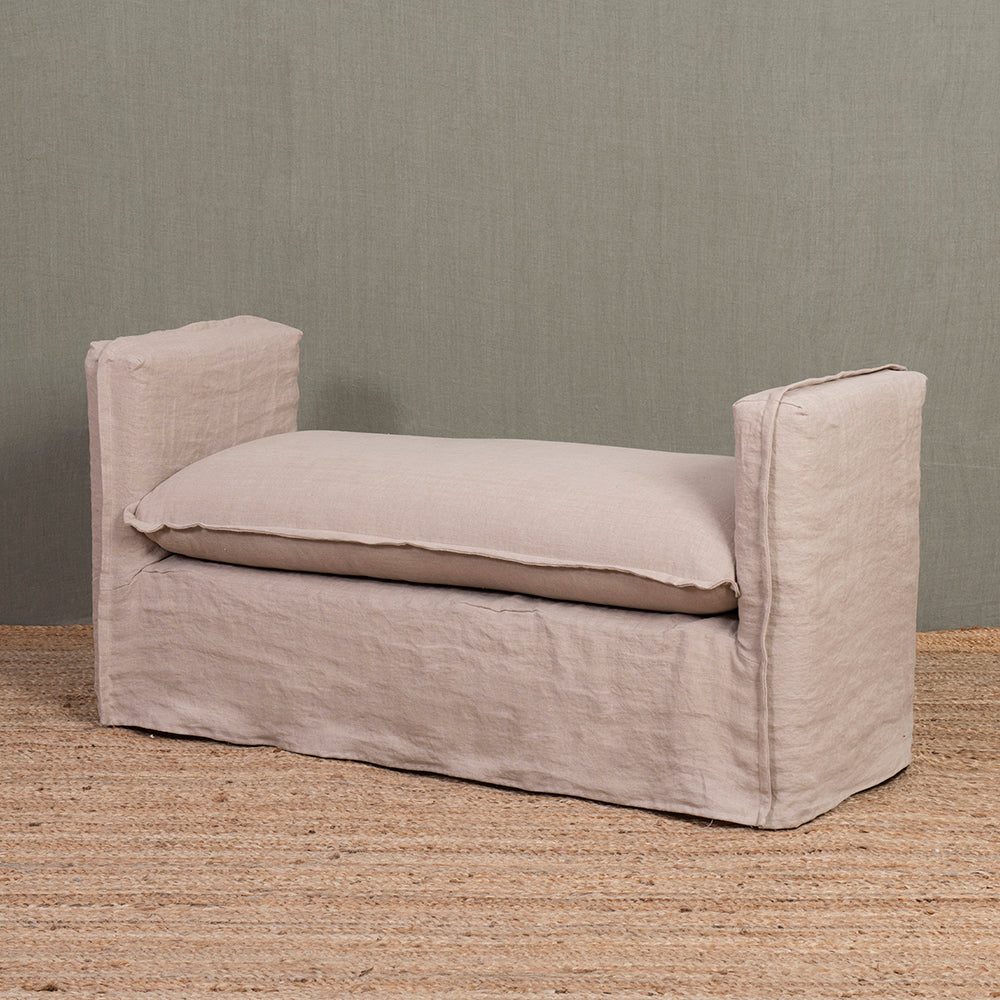 Banqueta Dominga Lino Natural