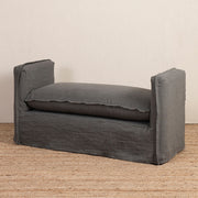 Banqueta Dominga Lino Gris