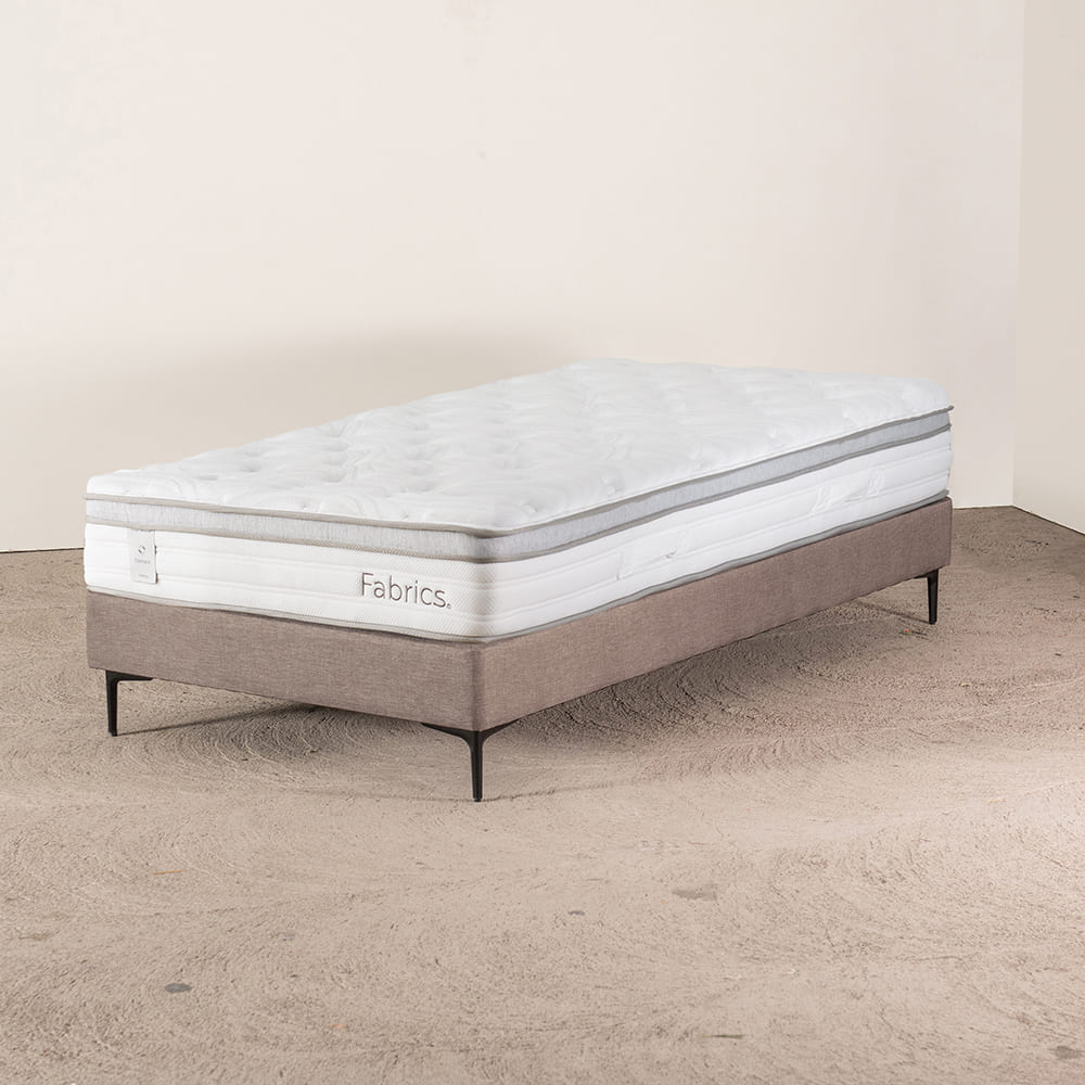 Cama Element 1 Plaza 90x200cm Taupe