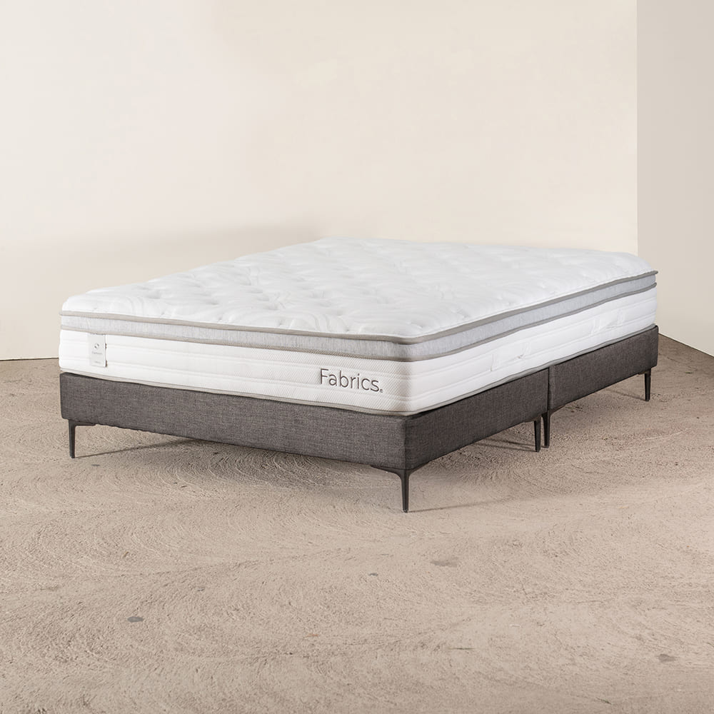 Cama Element 2 Plazas 150x200cm Gris