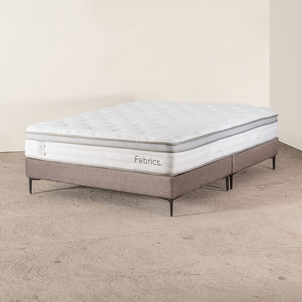 Cama Element 2 Plazas 150x200cm Taupe