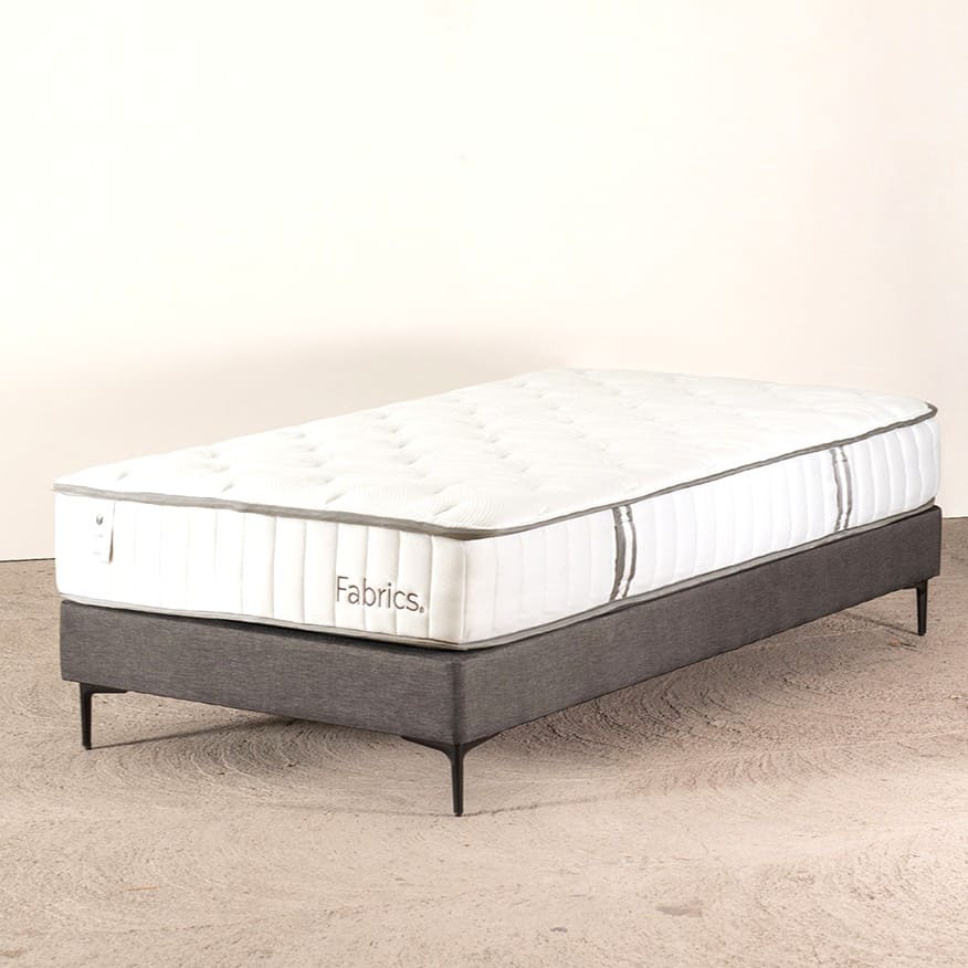 Cama Icon 1 Plaza 90x200cm Gris