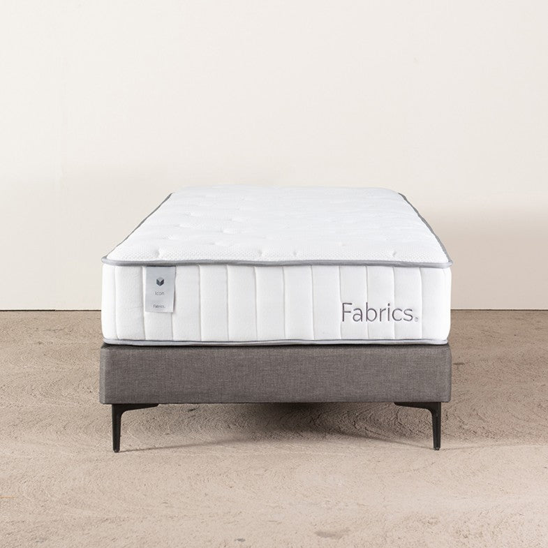 Cama Icon 1.5 Plazas 105x200cm Gris