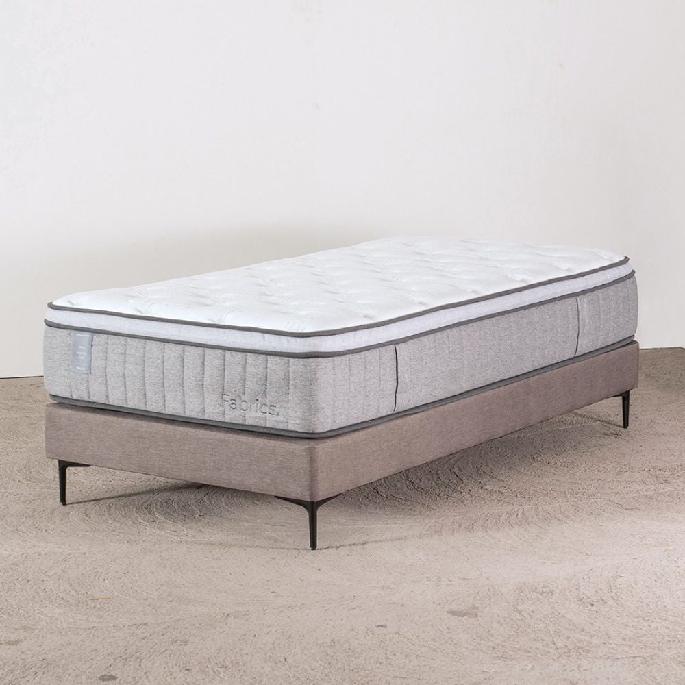 Cama Hybrid Cool 1.5 Plazas 105x200cm Taupe