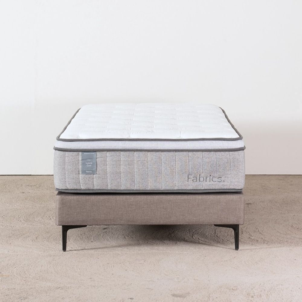 Cama Hybrid Cool 1.5 Plazas 105x200cm Taupe