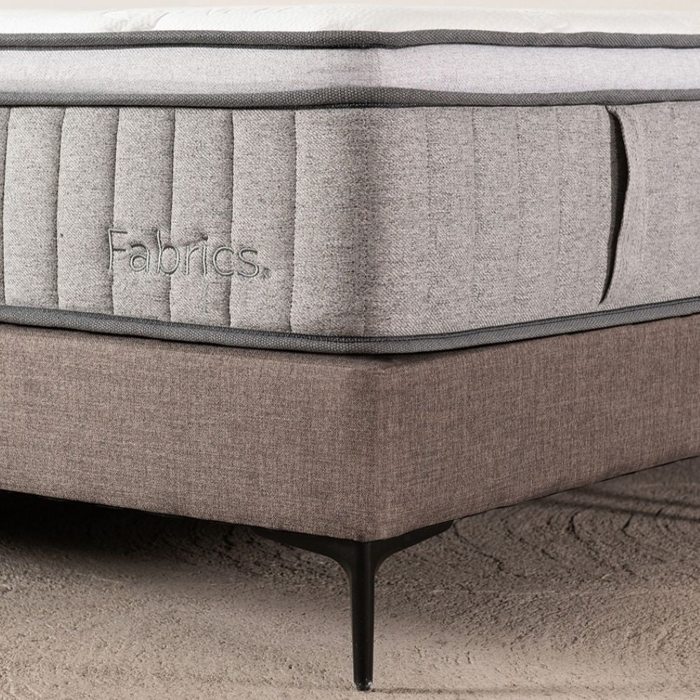 Cama Hybrid Cool 1.5 Plazas 105x200cm Taupe
