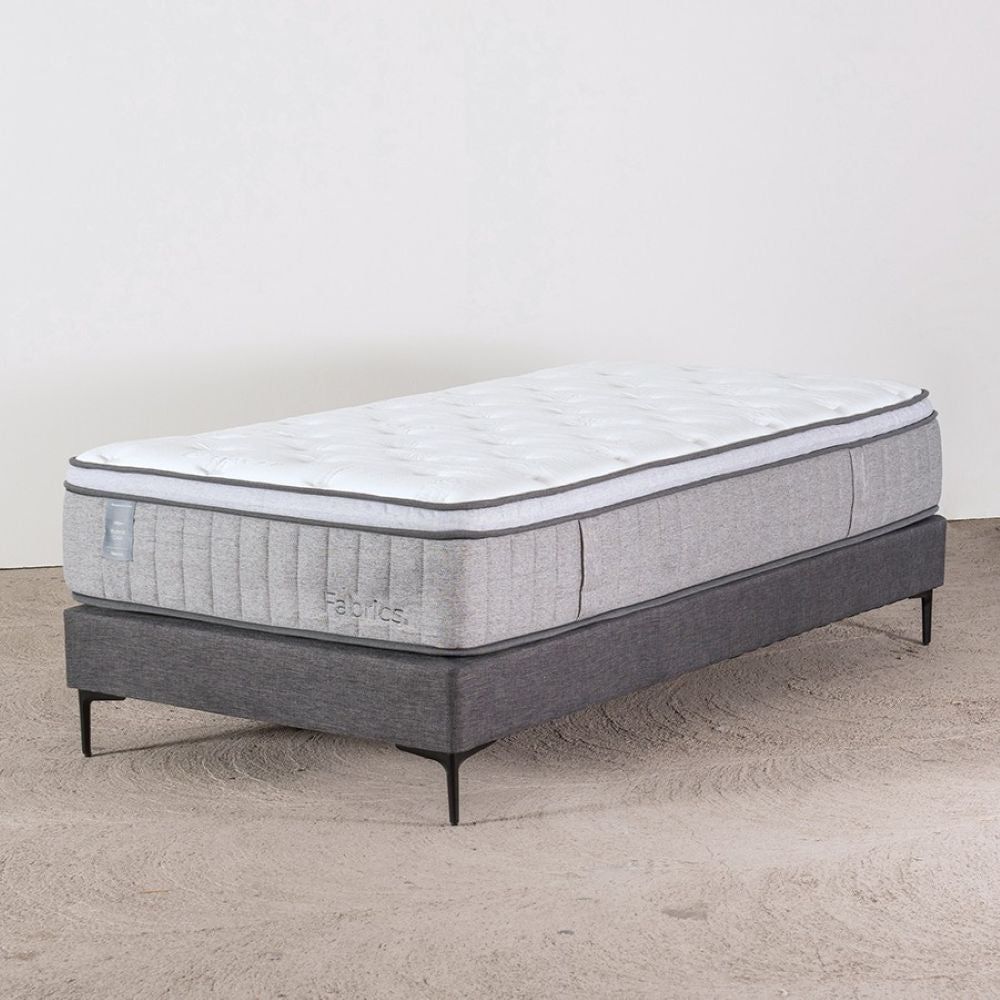 Cama Hybrid Cool 1.5 Plazas 105x200cm Gris