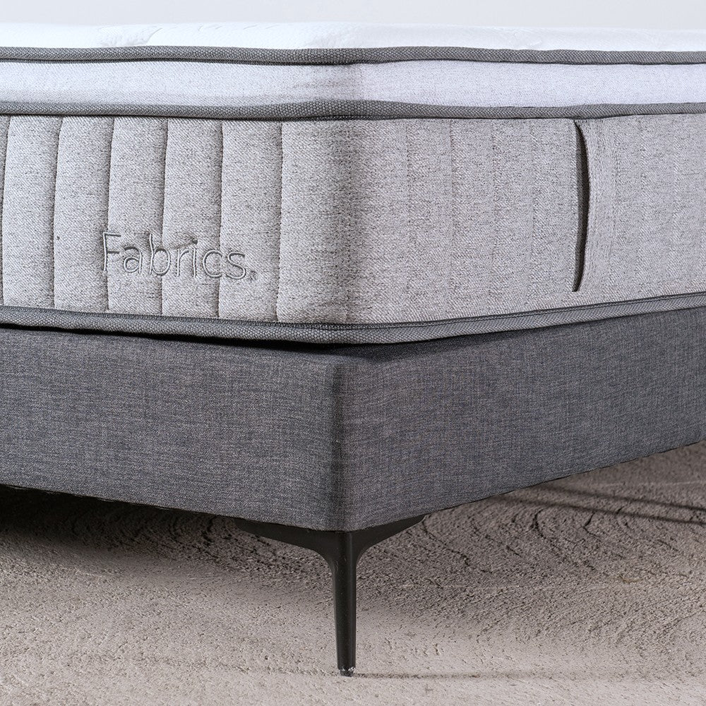 Cama Hybrid Cool 1.5 Plazas 105x200cm Gris