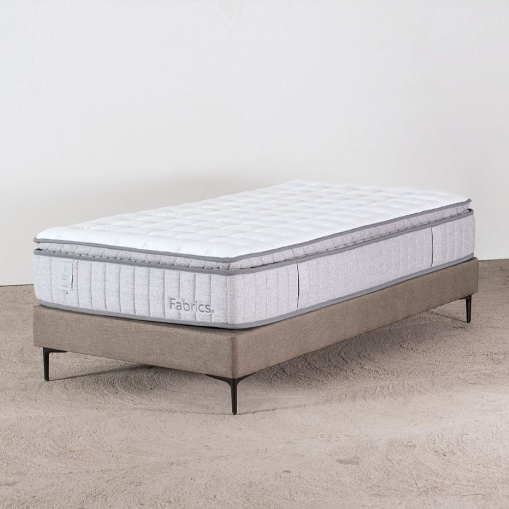 Cama Hybrid Warm 1.5 Plazas 105x200cm Taupe