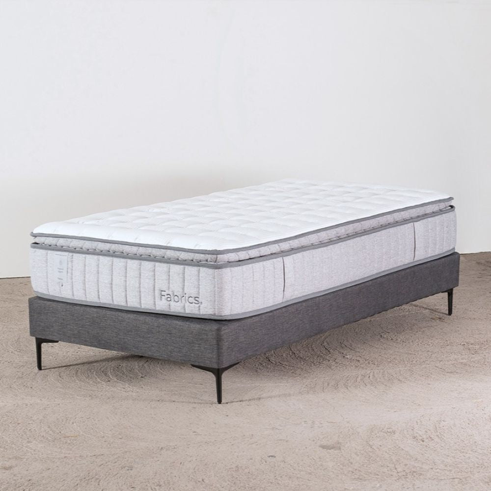 Cama Hybrid Warm 1.5 Plazas 105x200cm Gris