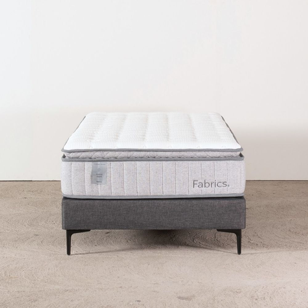 Cama Hybrid Warm 1.5 Plazas 105x200cm Gris