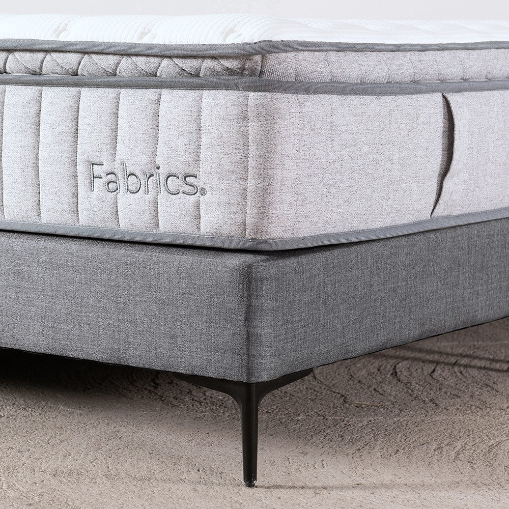 Cama Hybrid Warm 1.5 Plazas 105x200cm Gris