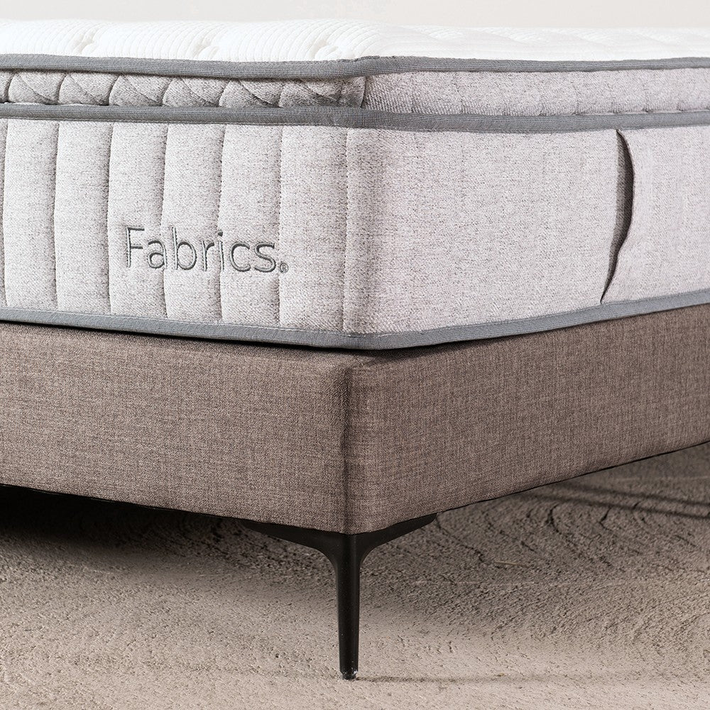 Cama Hybrid Warm 2 Plazas 150x200cm Taupe