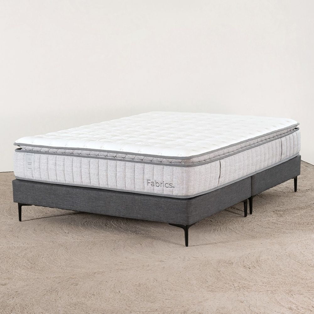 Cama Hybrid Warm 2 Plazas 150x200cm Gris