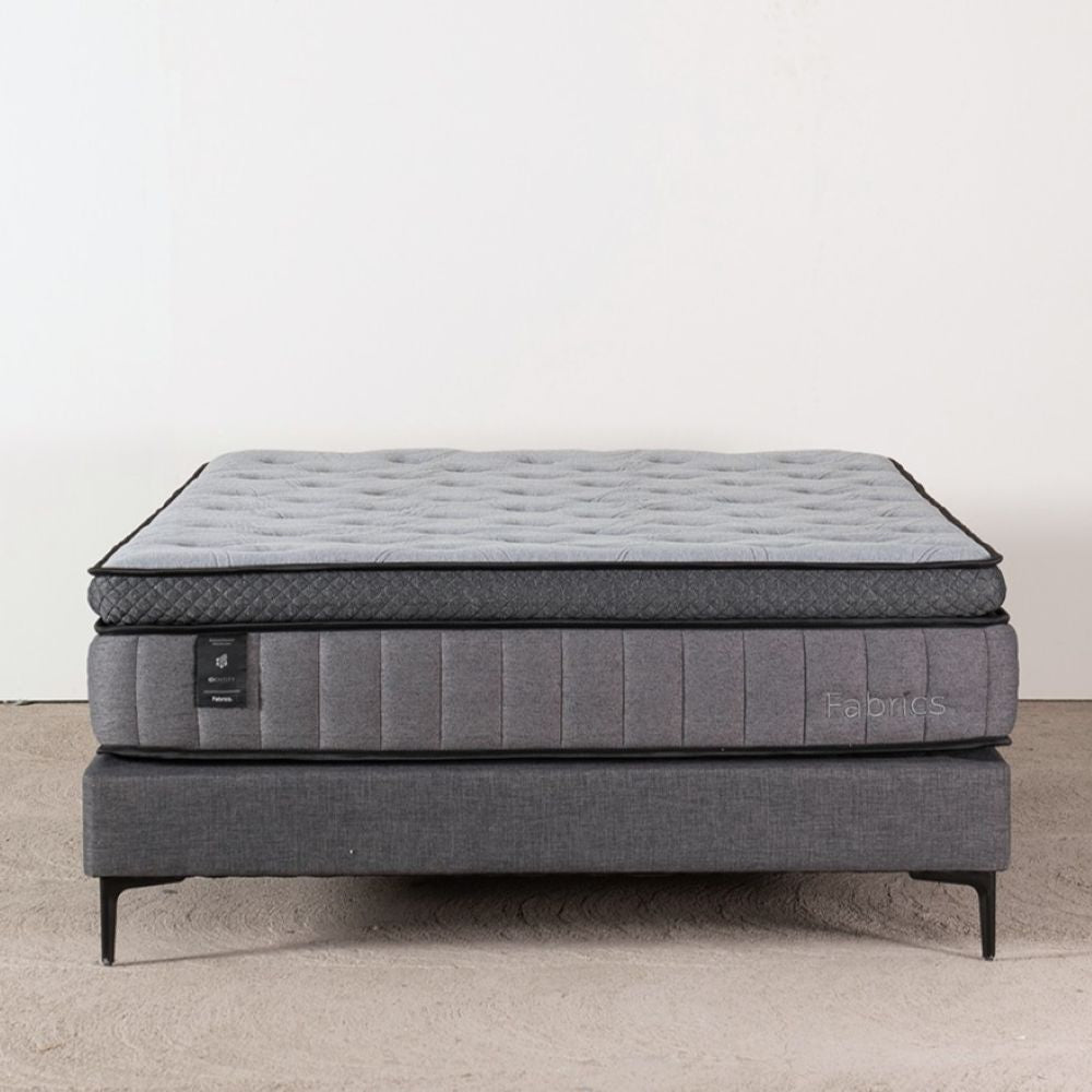 Cama Identity 2 Plazas 150x200cm Gris