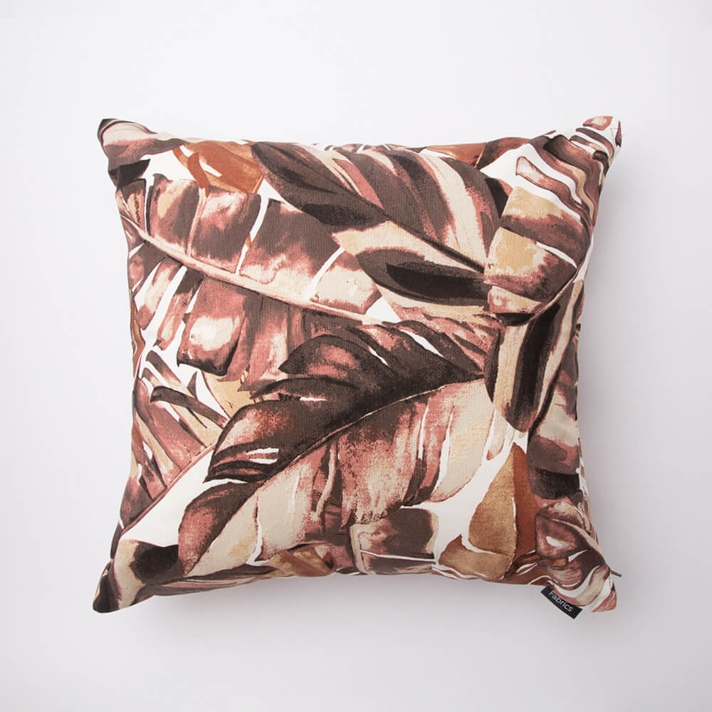 Cojín Outdoor Botánicos 45x45cm Rosado