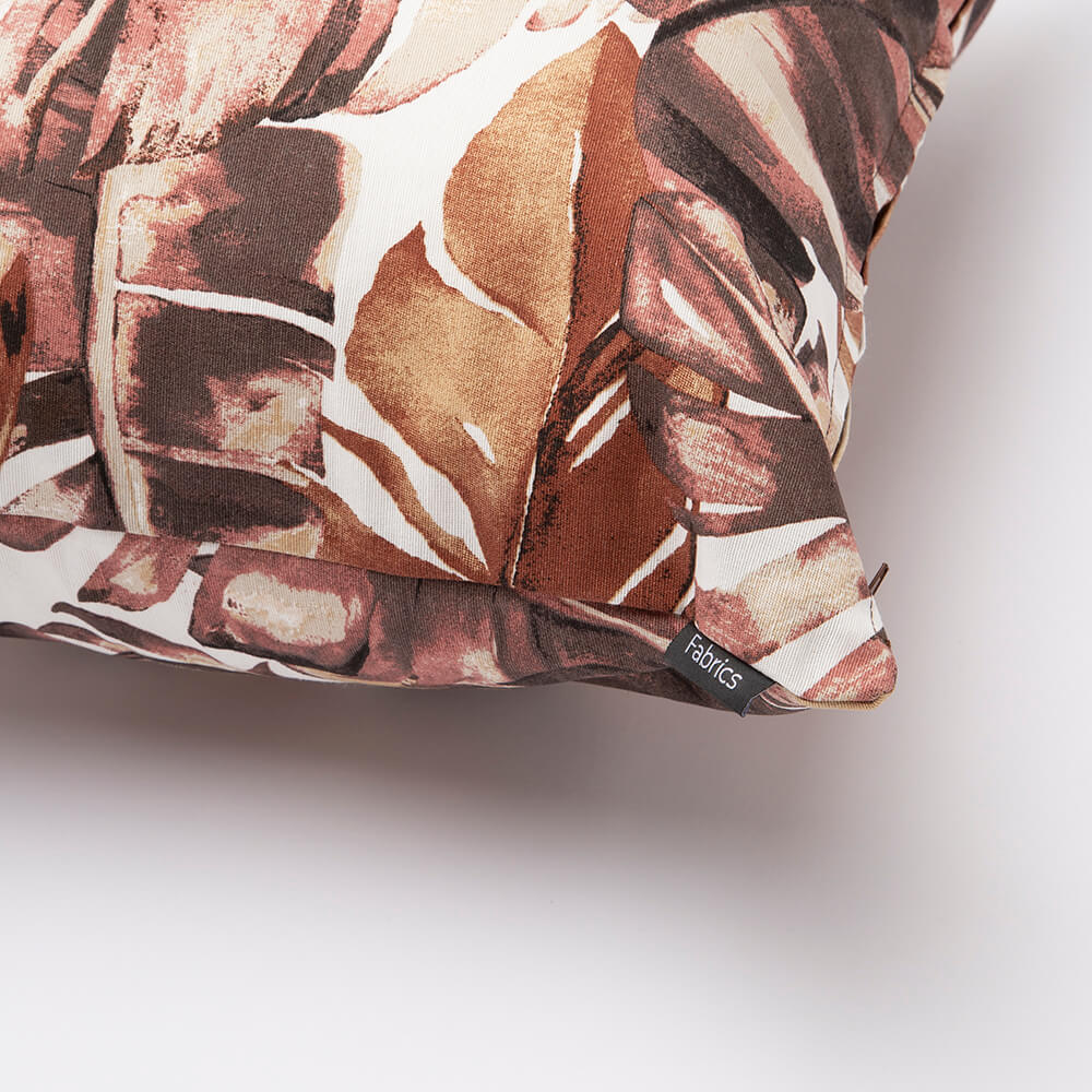 Cojín Outdoor Botánicos 45x45cm Rosado