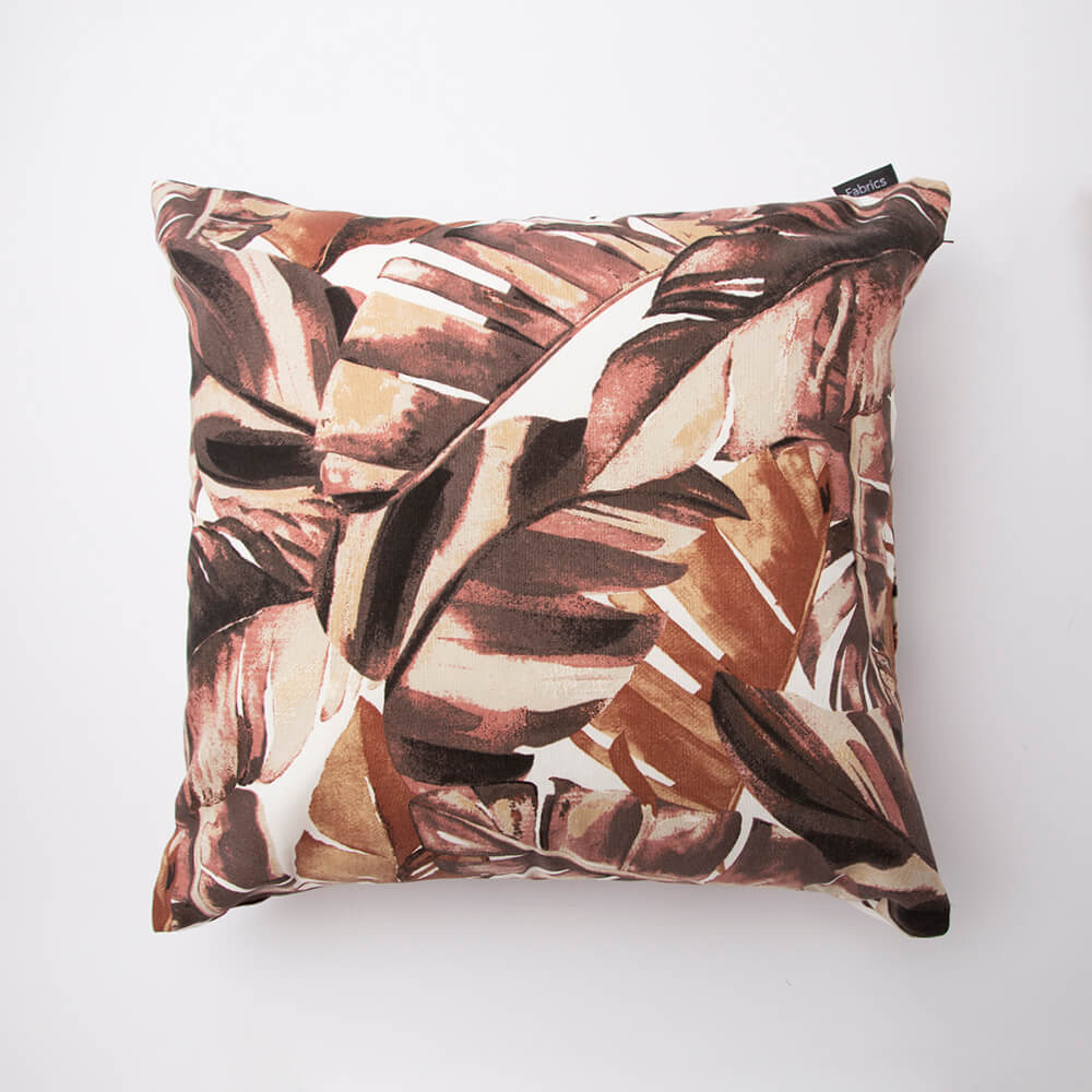 Cojín Outdoor Botánicos 45x45cm Rosado