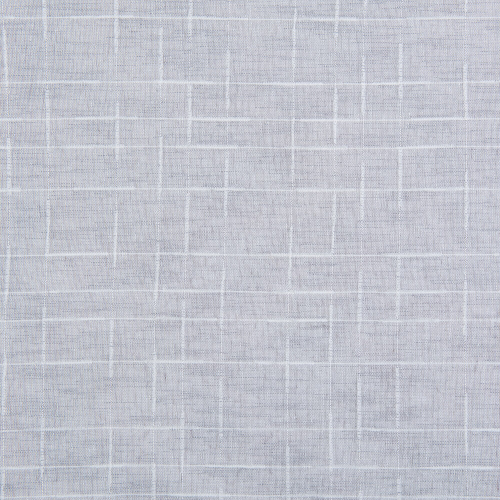 Gasa Doble Ancho Cuadros Perla