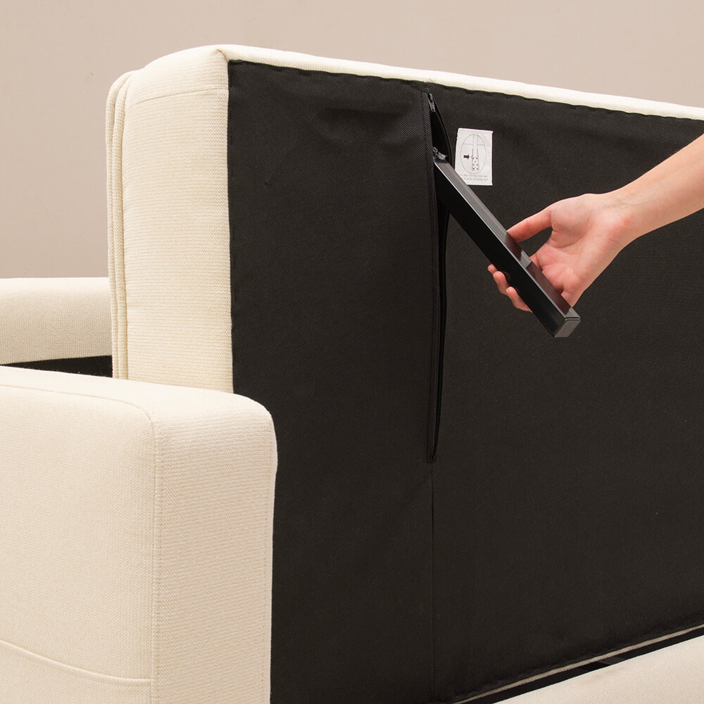 Sofá Cama Roberta Taupe